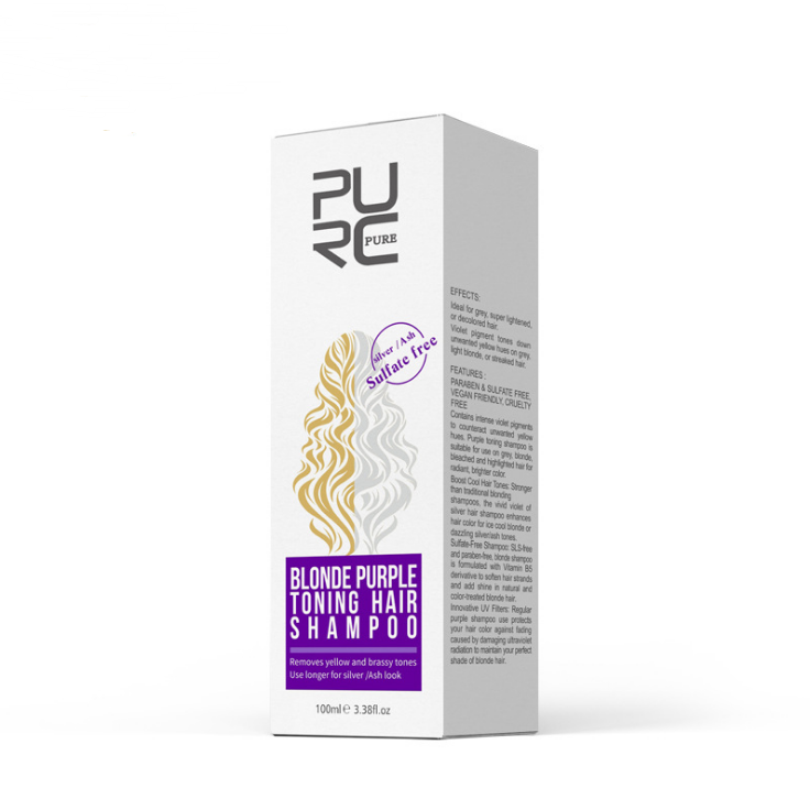 Purple Shampoo for Yellowing and Color Correction