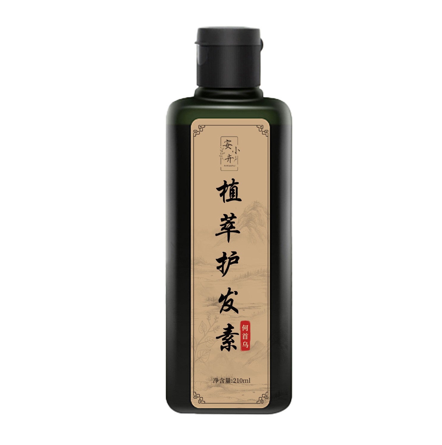 Herbal Shampoo with Natural Ingredients and No Silicone
