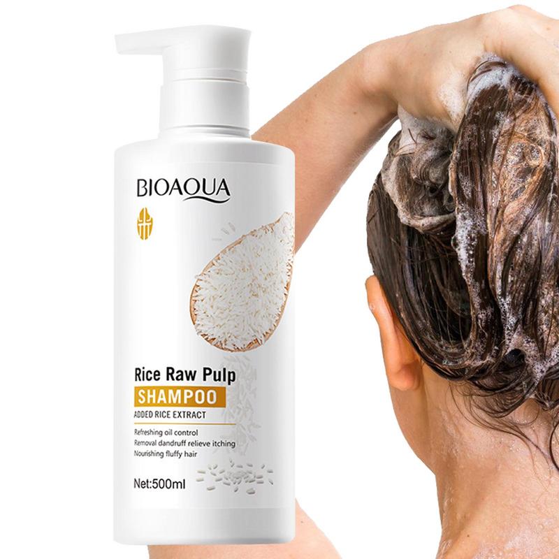 Volumizing Rice Water Shampoo for Dry and Oily Hair