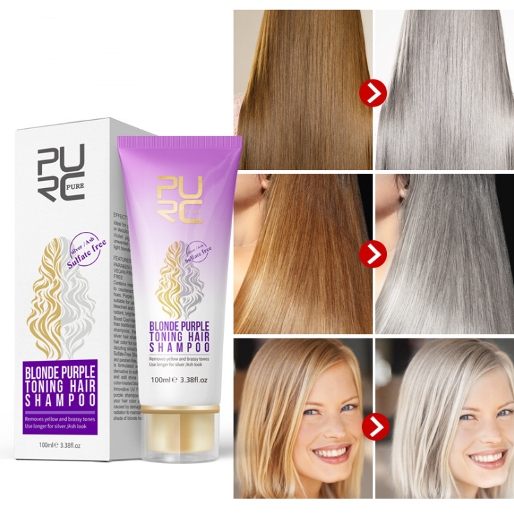 Purple Shampoo for Yellowing and Color Correction
