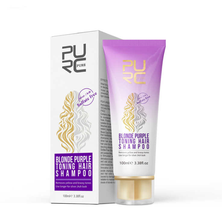 Purple Shampoo for Yellowing and Color Correction